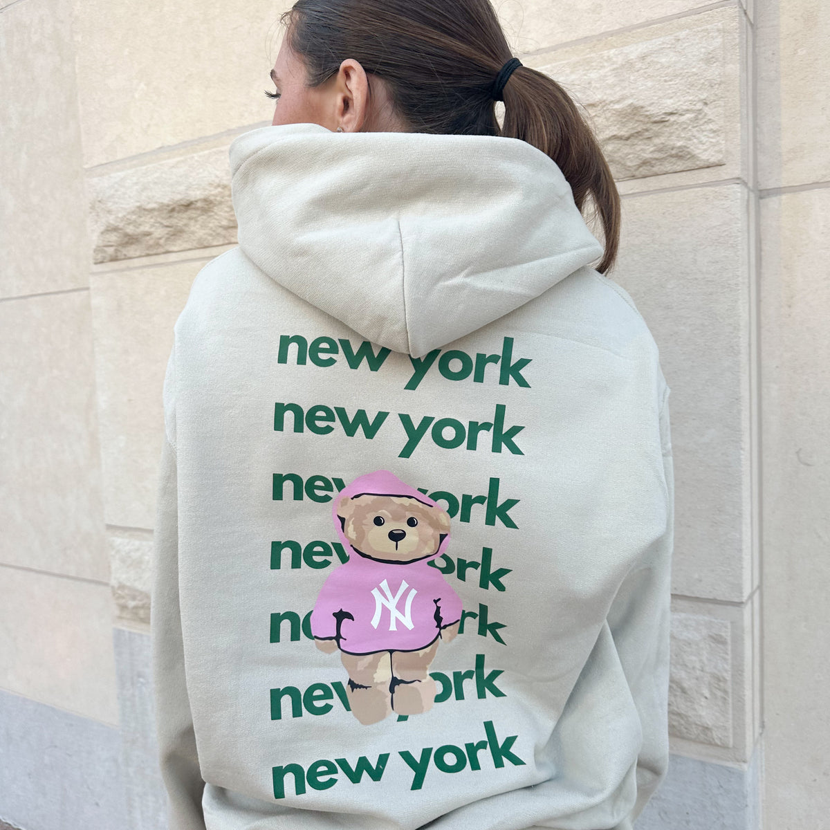 New York Teddy ♡ Hoodie