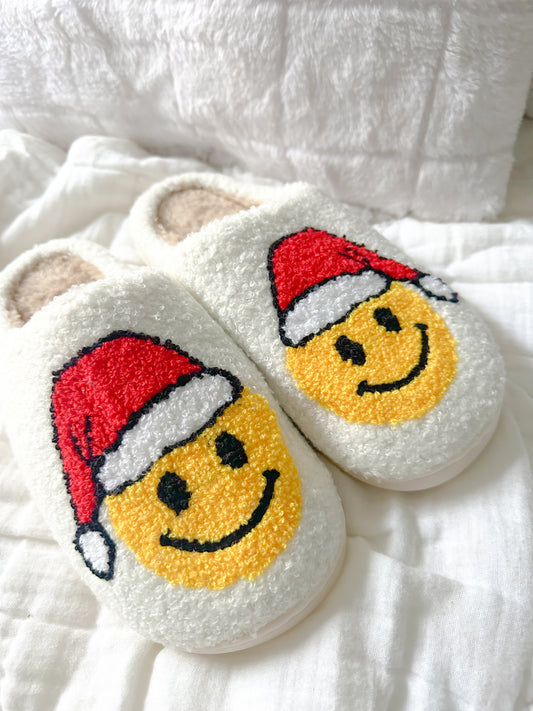 Santa Smiley ☻ Slippers