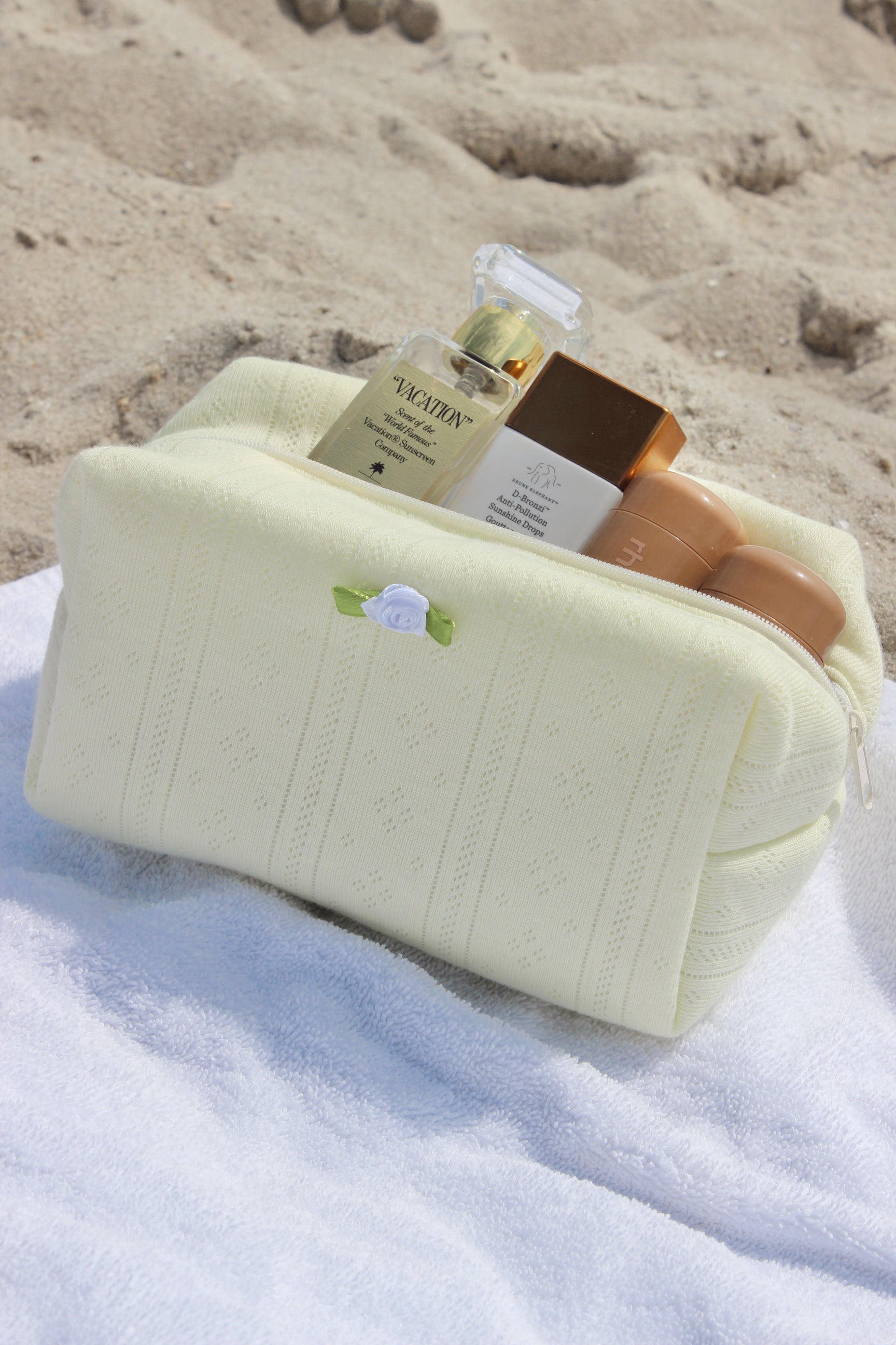 drunk elephant travel makeup bag Makeup Bag ♡ Butter Yellow – Pink Coast Boutique
